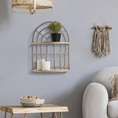 MENSOLA DOPPIA ARCH CM 
34,5X18X45,5 - immagine 6