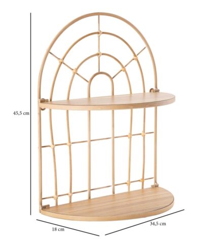 MENSOLA DOPPIA ARCH CM 
34,5X18X45,5 - immagine 7