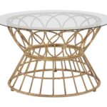 TAVOLO DA CAFFE' PANAMA CIRCLE CM Ø 75X44,5