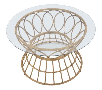 TAVOLO DA CAFFE' PANAMA CIRCLE CM Ø 75X44,5 - immagine 2
