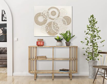 CONSOLE PANAMA 3 RIPIANI CM 120X37,5X80 - immagine 7