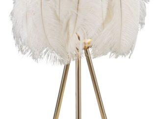 LAMPADA DA TAVOLO FEATHER STAND CM Ø 40X60