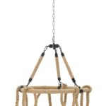 LAMPADARIO ROPE CIRCLE CM Ø 64x90