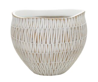 CACHEPOT RESINA STIKY CM Ø 26X20,5