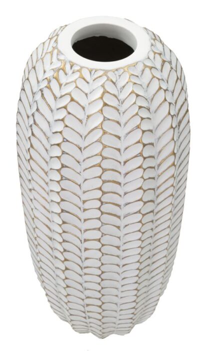 VASO RESINA LEAF CM Ø 18,5X46 - immagine 3