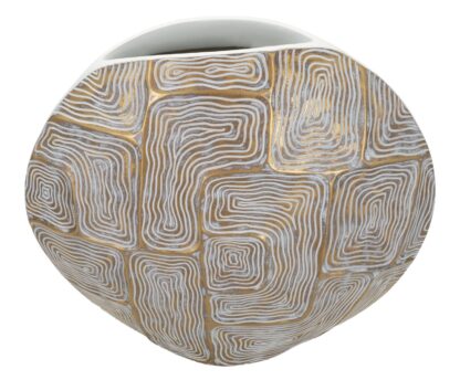VASO RESINA ECLIPS CM 36X11X34,5 - immagine 2