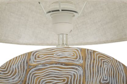 LAMPADA DA TAVOLO RESINA ECLIPS CM Ø 38X64 - immagine 2