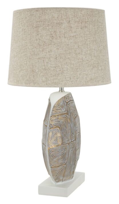 LAMPADA DA TAVOLO RESINA ECLIPS CM Ø 38X64 - immagine 4