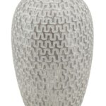 VASO RESINA WAVE CM Ø 19,5X34 stile MODERN