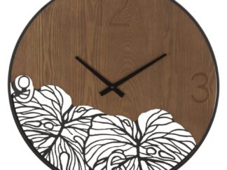 ORLOGIO DA MURO WOOD/LEAF CM Ø 60X2