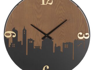 OROLOGIO DA MURO CITY CM Ø 60X2