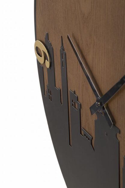 OROLOGIO DA MURO CITY CM Ø 60X2 - immagine 4