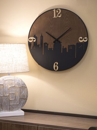 OROLOGIO DA MURO CITY CM Ø 60X2 - immagine 5