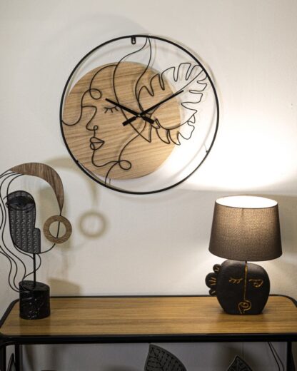 OROLOGIO DA MURO ELEGANT -B- CM Ø 60X2 - immagine 5