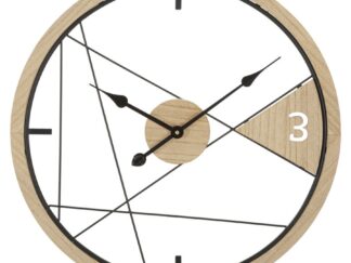 OROLOGIO DA MURO GEOMETRIC DESIGN CM Ø 60X2,5