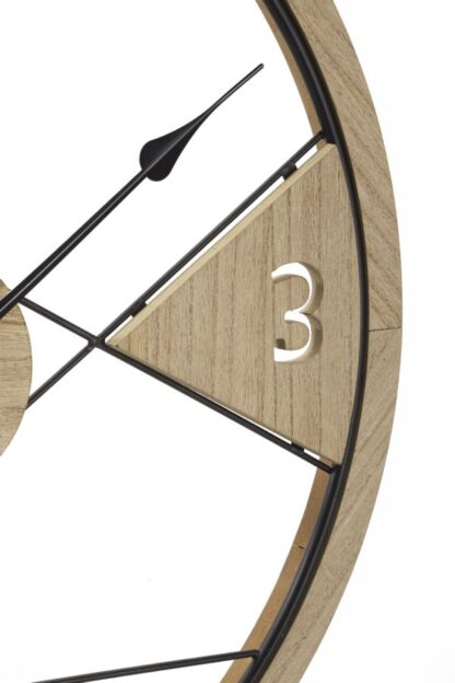 OROLOGIO DA MURO GEOMETRIC DESIGN CM Ø 60X2,5 - immagine 3