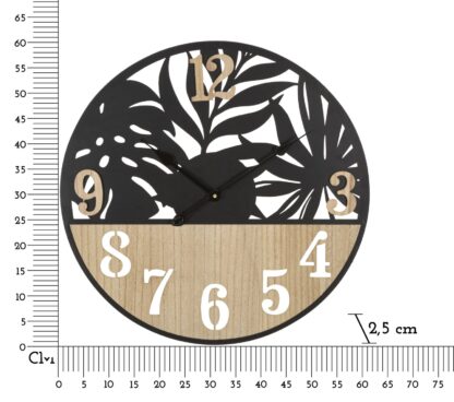 OROLOGIO DA MURO PALM CM Ø 60X2,5 - immagine 6
