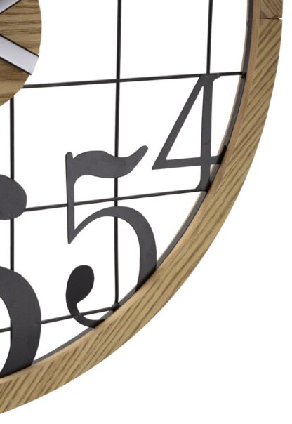 OROLOGIO DA MURO NUMBERS CM Ø 60X2,5 - immagine 2