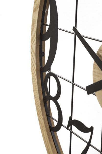 OROLOGIO DA MURO NUMBERS CM Ø 60X2,5 - immagine 4