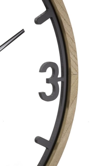 OROLOGIO DA MURO CLIPS CM Ø 60X2,5 - immagine 4