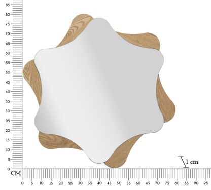 SPECCHIO DA MURO STAR CM Ø 80X1 - immagine 6
