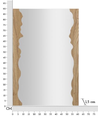 SPECCHIO DA MURO SHAPE CM 60X1,5X90 - immagine 6