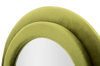 SPECCHIO DA MURO  MIKI VELLUTO VERDE CM 60X4X160 - immagine 2