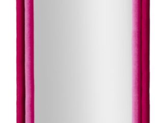 SPECCHIO DA MURO CLOE VELLUTO FUXIA CM 60X4X160