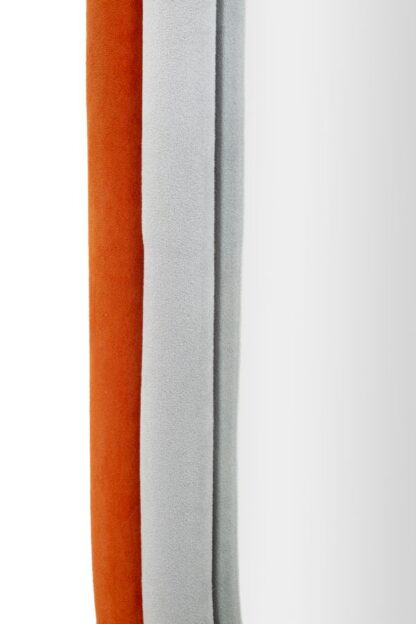 SPECCHIO DA MUTO ANTONY VELLUTO ARANCIO/MIX CM 60X4X90 - immagine 3