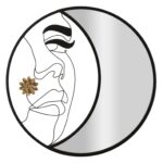 SPECCHIO DA MURO MELLY CM Ø 80X3,8