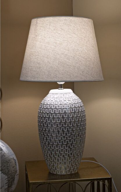 LAMPADA DA TAVOLO RESINA WAVE CM Ø 35X65 - immagine 5
