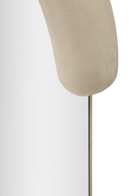 SPECCHIO DA MURO CHANTAL VELLUTO CREMA CM 60X7X160 - immagine 4