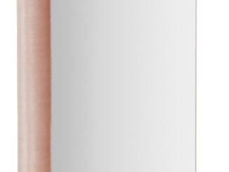 SPECCHIO DA MURO CHANTAL VELLUTO ROSA CM 60X7X160