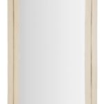 SPECCHIO DA MURO CLOE VELLUTO CREMA CM 60X4X160