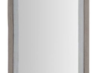 SPECCHIO DA MURO CLOE VELLUTO GRIGIO CM 60X4X160