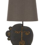 LAMPADA DA TAVOLO TRIBAL -B- CM Ø 27,5X39,5 stile MODERN