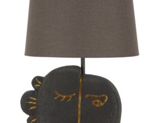 LAMPADA DA TAVOLO TRIBAL -B- CM Ø 27,5X39,5