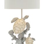 LAMPADA DA TAVOLO TARTARUGHE CM Ø 30,5X63,5