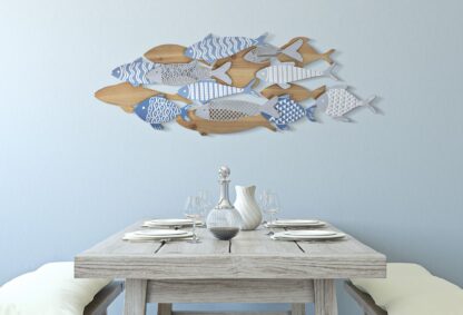 PANNELLO DA MURO FISH SEA CM 91X3X33,5 - immagine 5