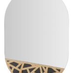 SPECCHIO DA MURO C/APP-ABITI CARV CM 60X5,3X90