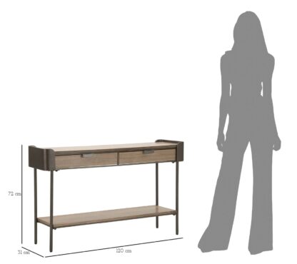 CONSOLE TORONTO CM 120X31X72 - immagine 9