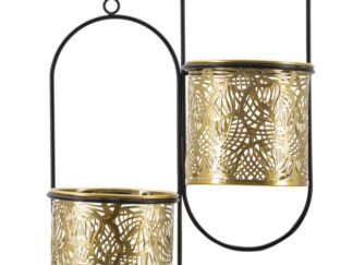 P/VASO DA MURO DOPPIO HONG CM 27X14X48