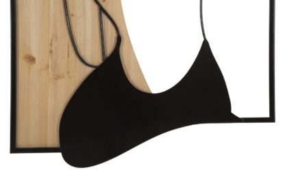 PANNELLO DA MURO BEAUTY FERRO E WOOD 60X2X90 - immagine 2