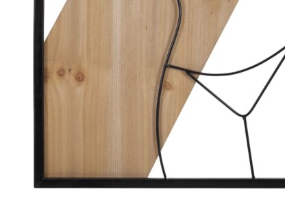 PANNELLO DA MURO STRIP -A- FERRO E WOOD CM 50X2X90 - immagine 4