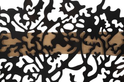 PANNELLO DA MURO TREE FERRO E WOOD SET 3PZ CM 176X2X90 (63X2X90-50X2X90) - immagine 3