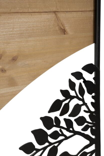 PANNELLO DA MURO ARC FERRO E WOOD SET 3PZ CM 105X2X70 (35X2X70) - immagine 2