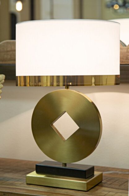 LAMPADA DA TAVOLO COIN Ø 30X53 - immagine 5