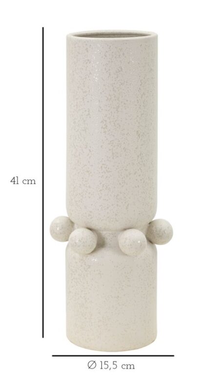 VASO CERAMICA BUBBLES CM Ø 15,5X41 - immagine 6