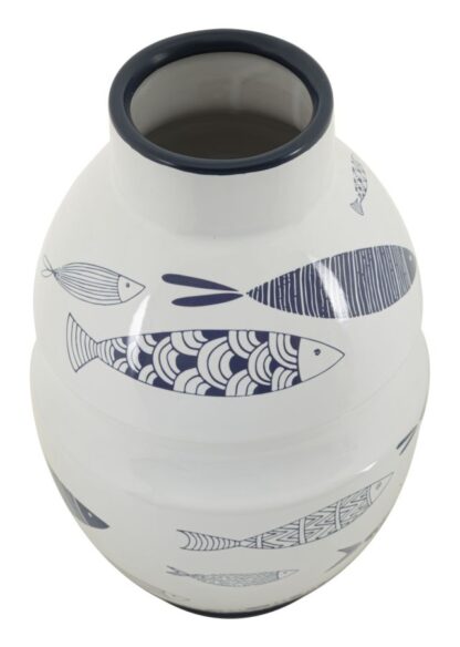 VASO CERAMICA FISH CM Ø 21X31 - immagine 2