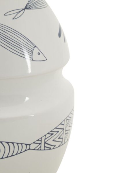 VASO CERAMICA FISH CM Ø 15X24 - immagine 4